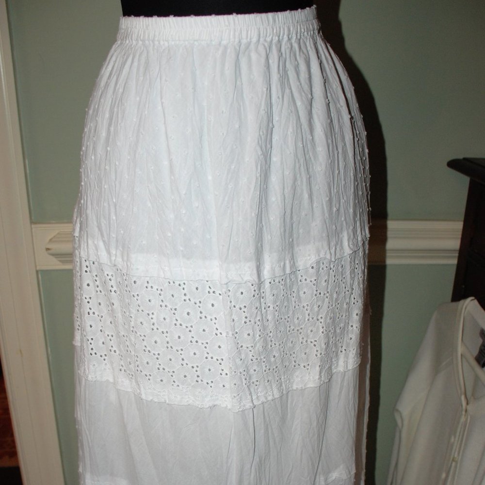Long Vintage Boho Skirt